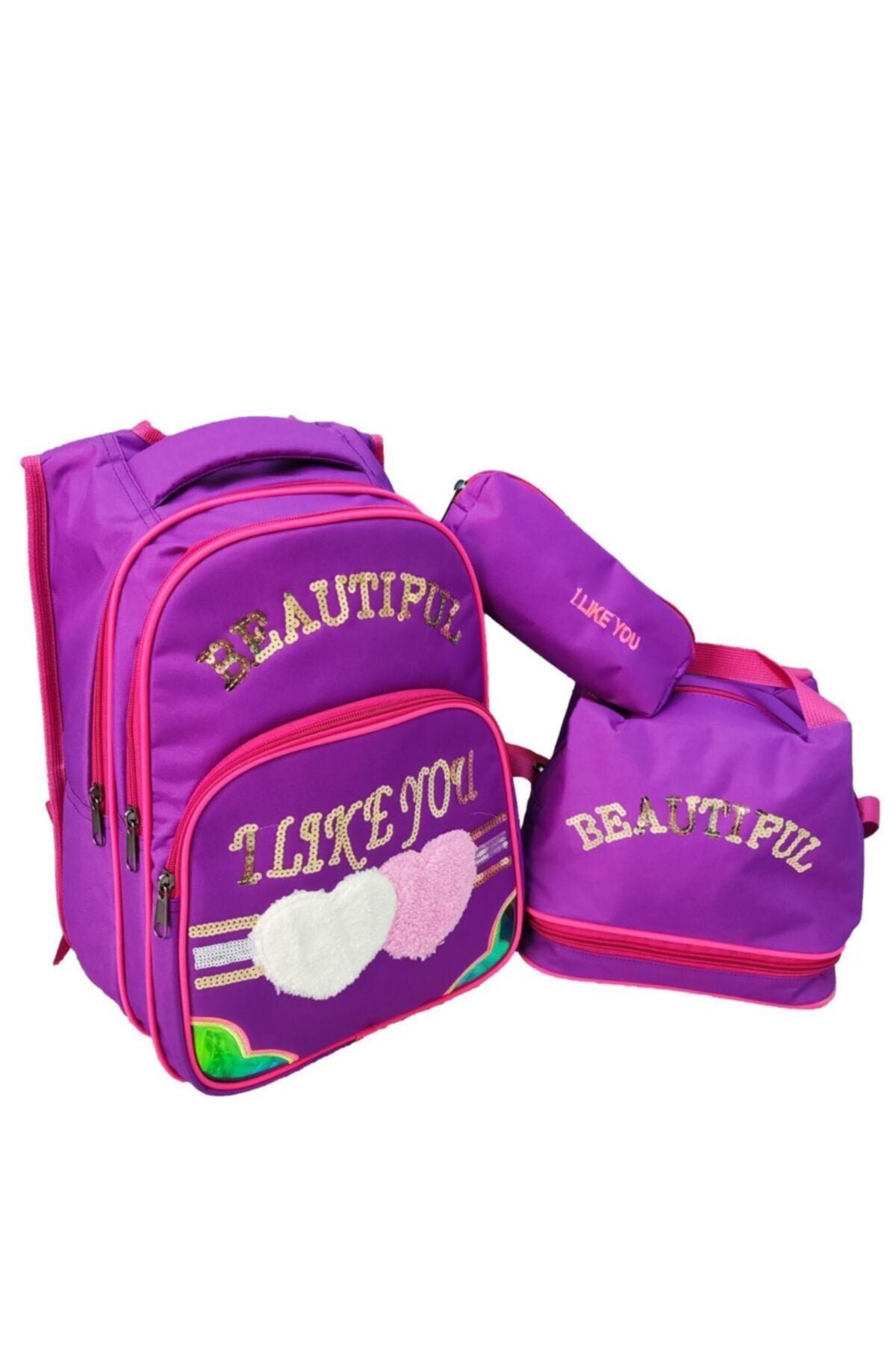 New Season Triple Primary School Set With Thermal Lunch Box