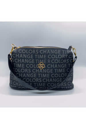 Women'S Bag Black Three Part Shoulder Cross Strap Gogus Bag (A Quality)