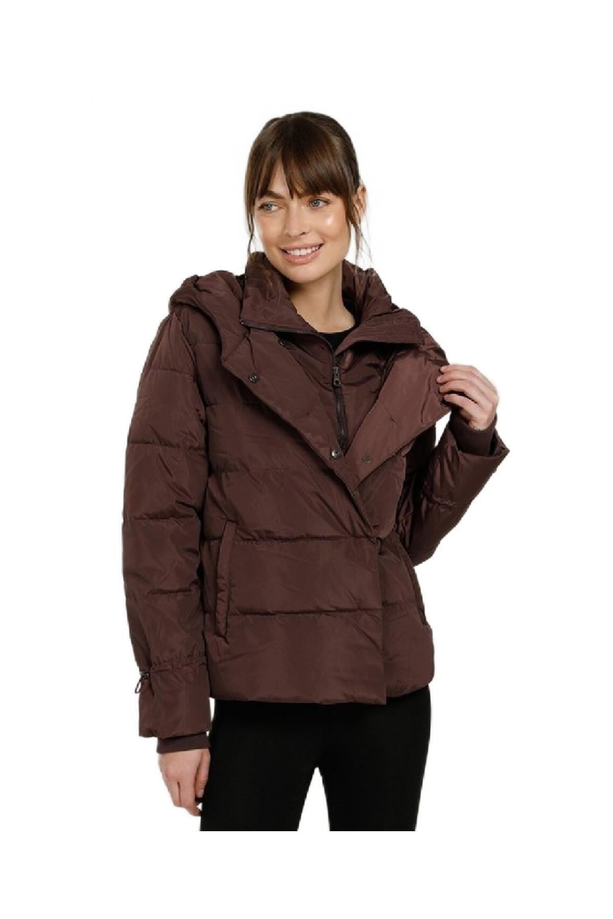 W-sn71 Karina Coat Waterproof Coat Claret Red Women's Coat - Swordslife