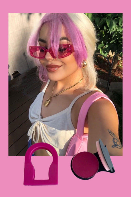 Pink Color Hair Chalk - Swordslife