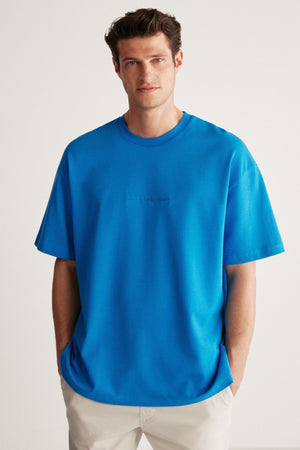 Taylor Oversize Blue T-Shirt