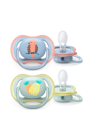 Scf085 12 Ultra Air Pacifier 0 6 Months 2 Pairs Male