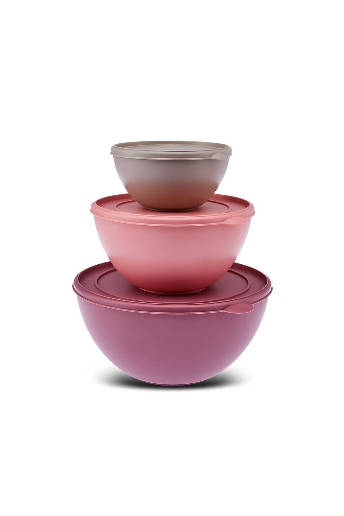 Luca 3-Piece Storage Container With Lid Soft