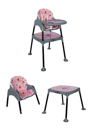 Baby Feeding 3In1 Working Table Highchair