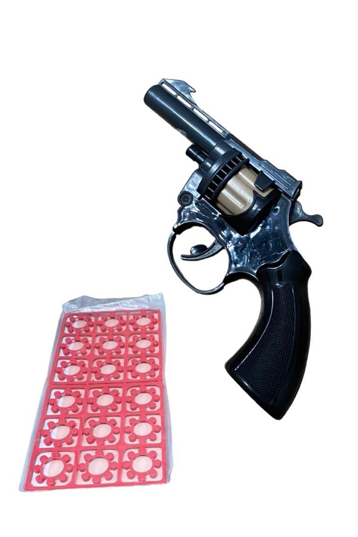 Toy Cowboy Mushroom Gun + 18 Pieces Mushroom Capsules