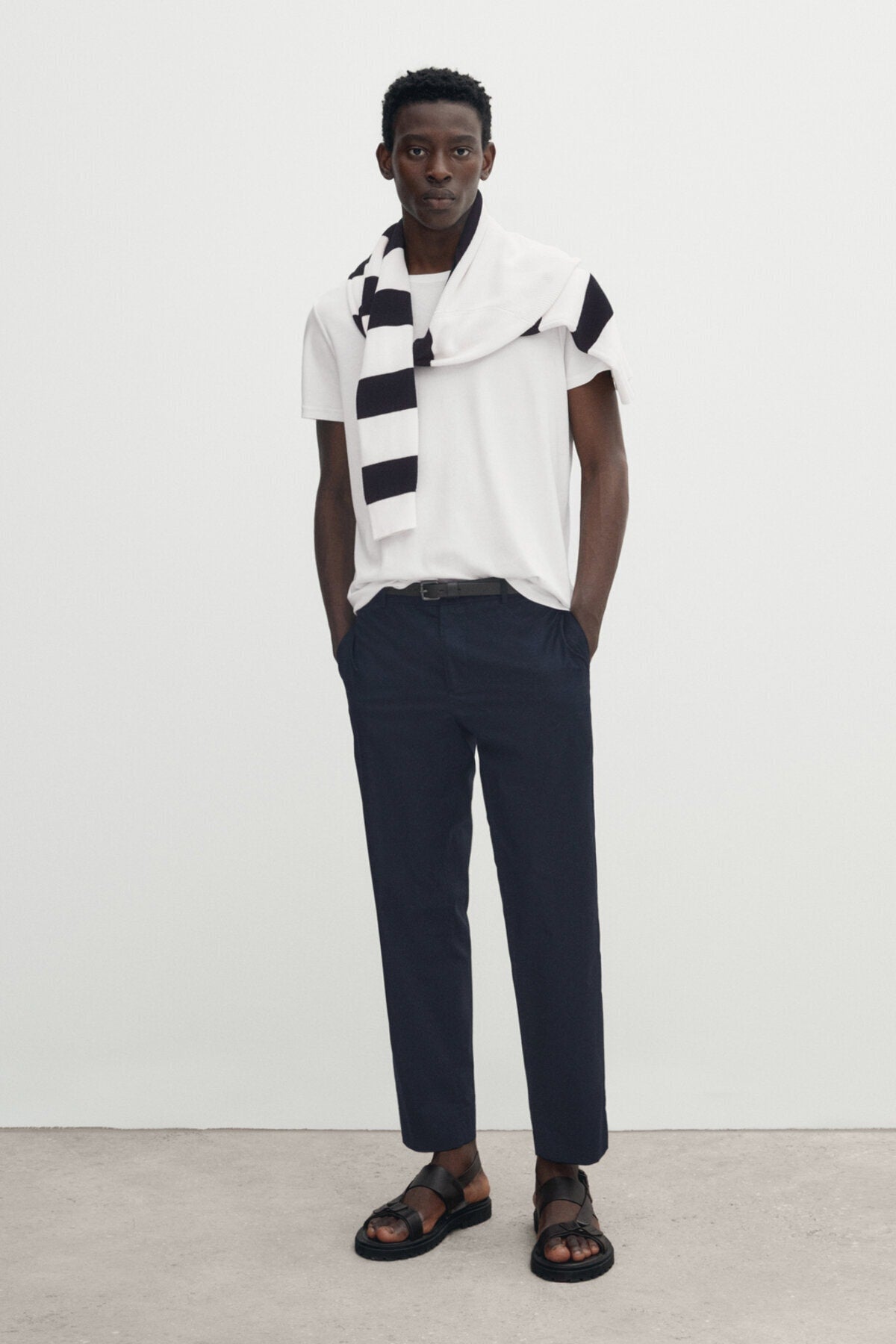 Short Sleeve Mercerized Cotton T-Shirt