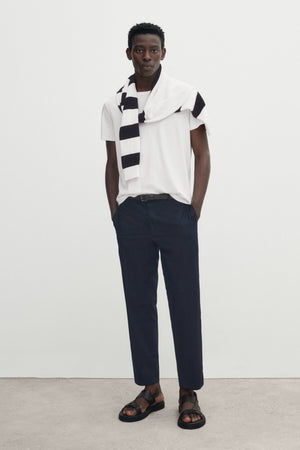 Short Sleeve Mercerized Cotton T-Shirt