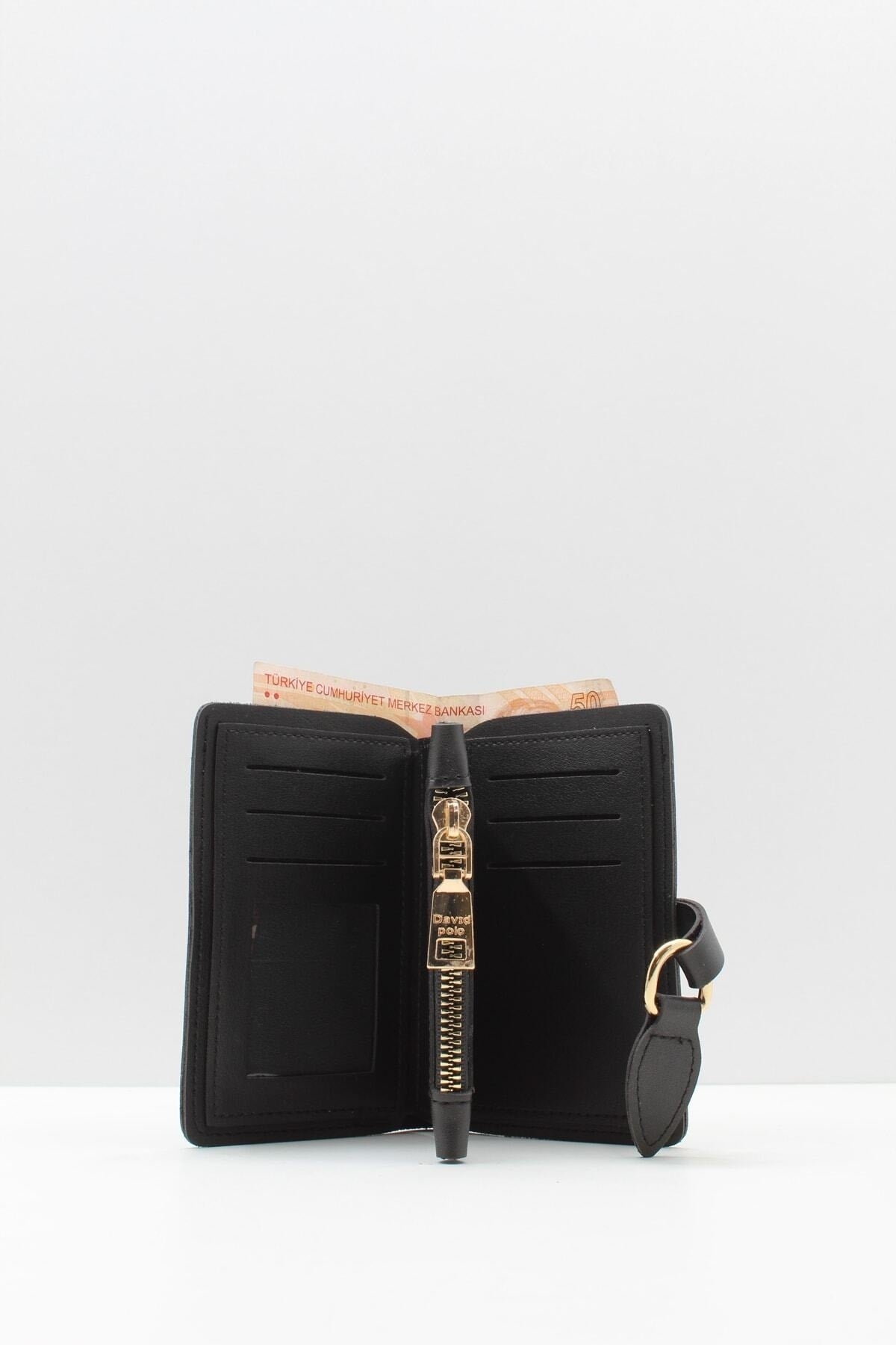 Women's Wallets Black Wallet