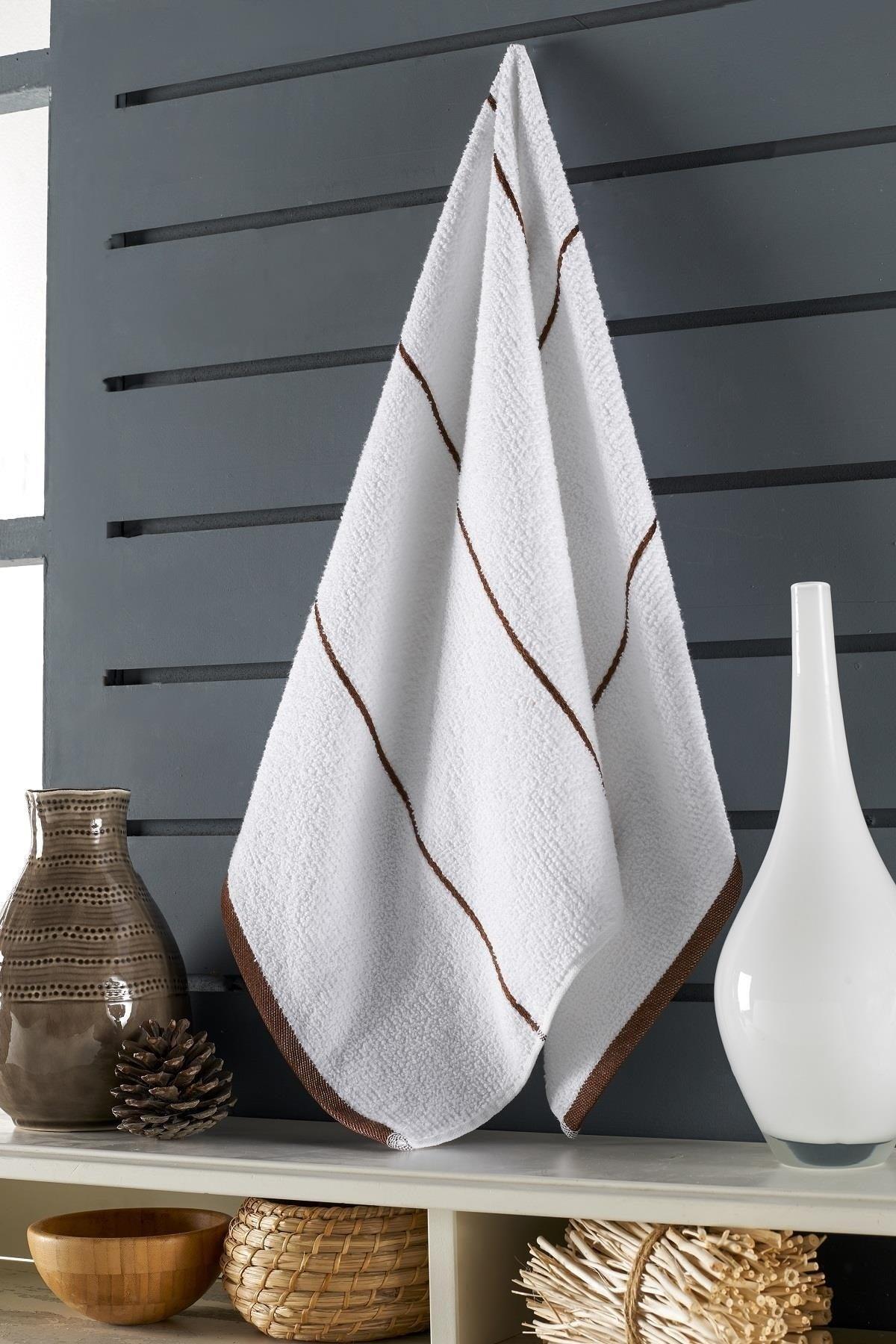 Linetow Series Striped 100% Cotton One Piece 50x85 Hand And Face Towel - Swordslife