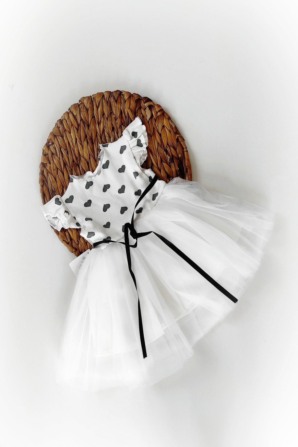 Baby Girl Girl Summer Dress Short Sleeve Tulle Tutu Lined Baby Suit Baby Clothing