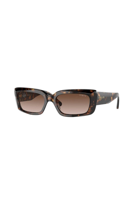 Hailey Bieber Vo5440 S 656/13 52 Sunglasses Brown Bone Framed Uv400 - Swordslife