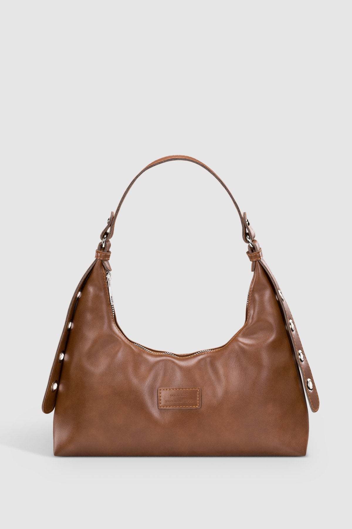 Women'S Brown Baguette Bag 205