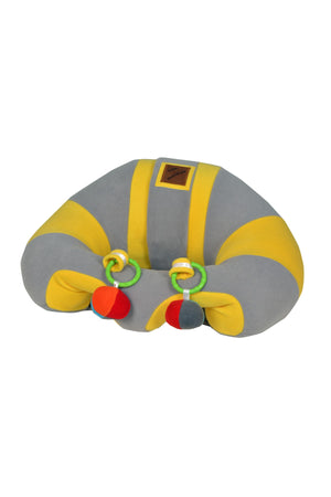 Rattle Grey-Yellow Baby Reclining Baby Sitting Support Cushion Baby Seat