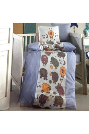Baby Duvet Cover Set Sheep Themed