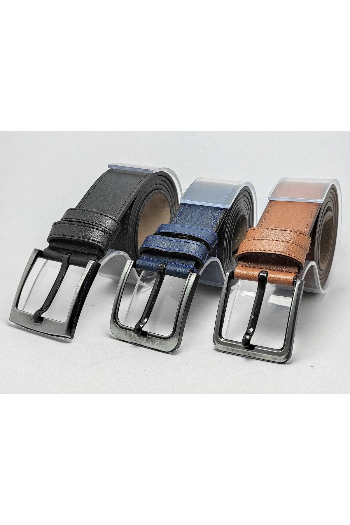 3-Pack Men'S Sports Belt