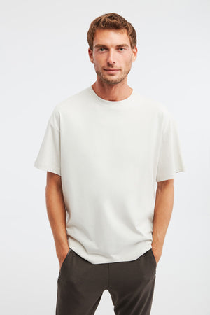 Jett Oversize Stone Color T-Shirt