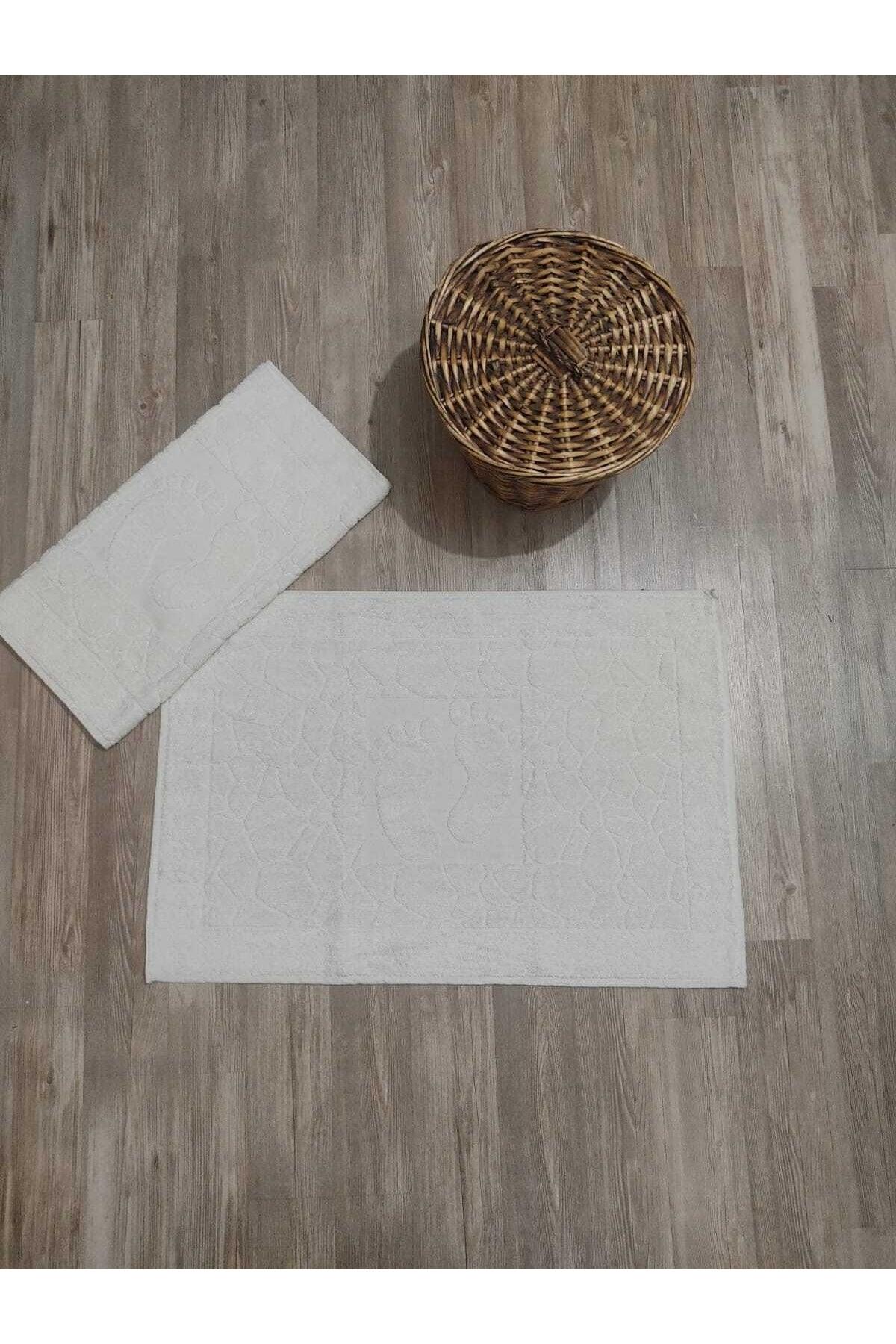 100% Cotton White Foot Towel Mat - Swordslife