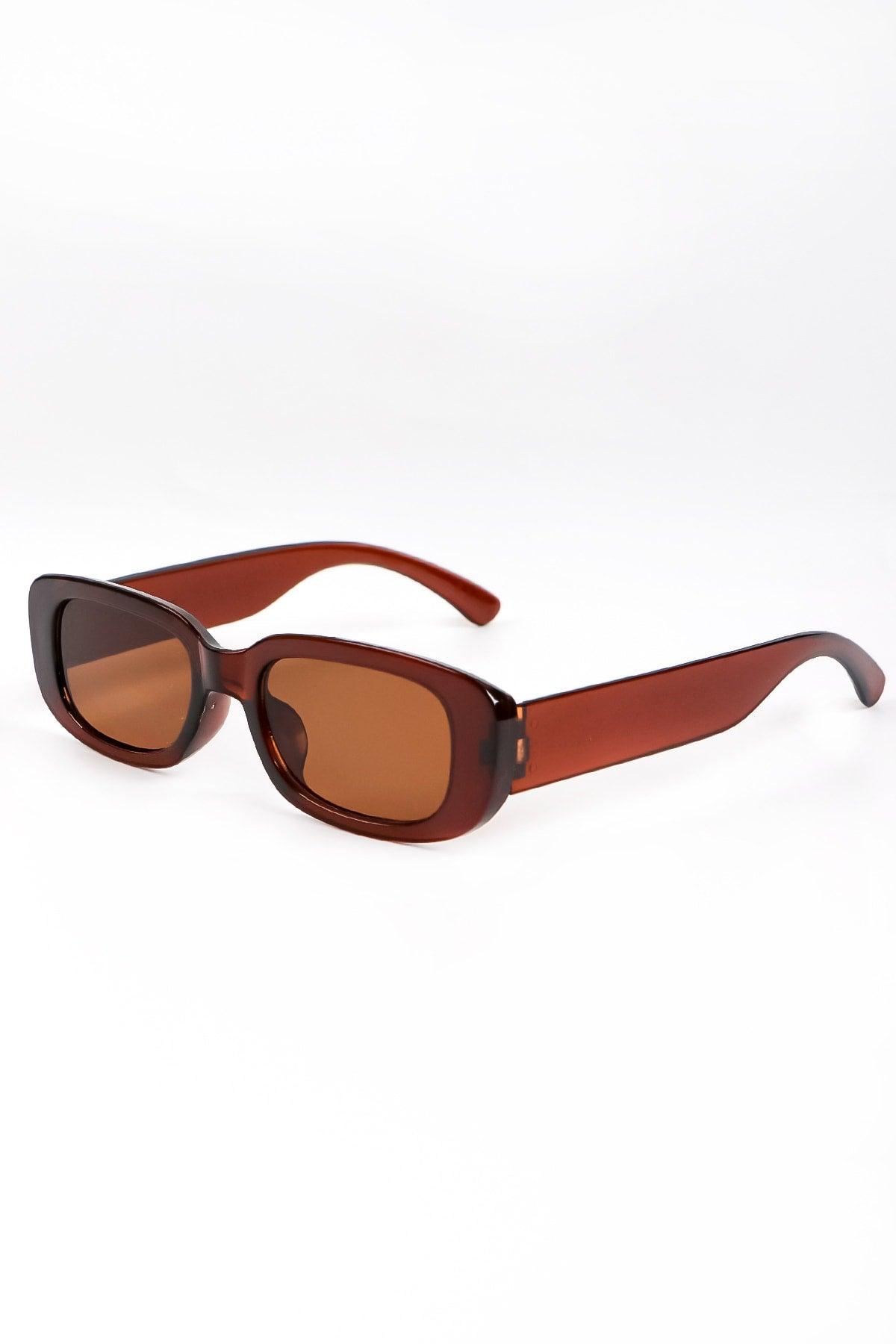 Chunky Brown Sunglasses - Swordslife