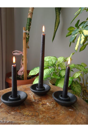 3 Pcs Concrete Candle Holder, Candle Holder, Candlestick Candle Holder, Candlestick Candle Holder Decorative Object (NO CANDLES) - Swordslife