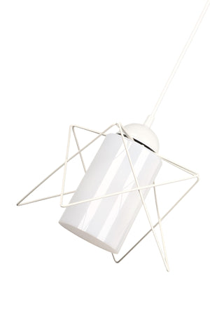 2 Pieces Modes Single White-White Acrylic