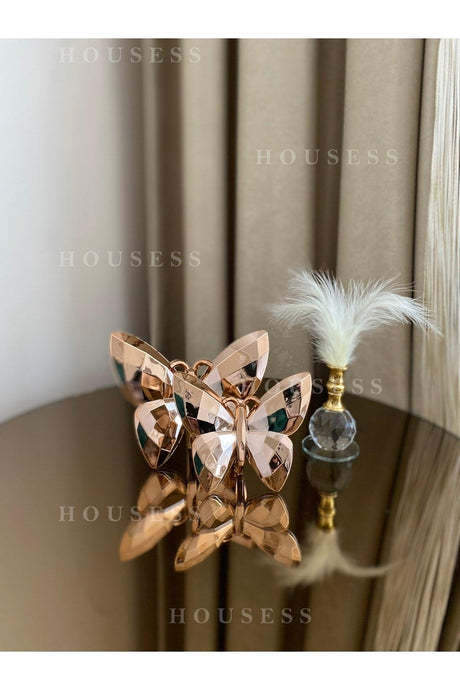 Decorative Butterfly And Feather Trinket Ornament - Swordslife