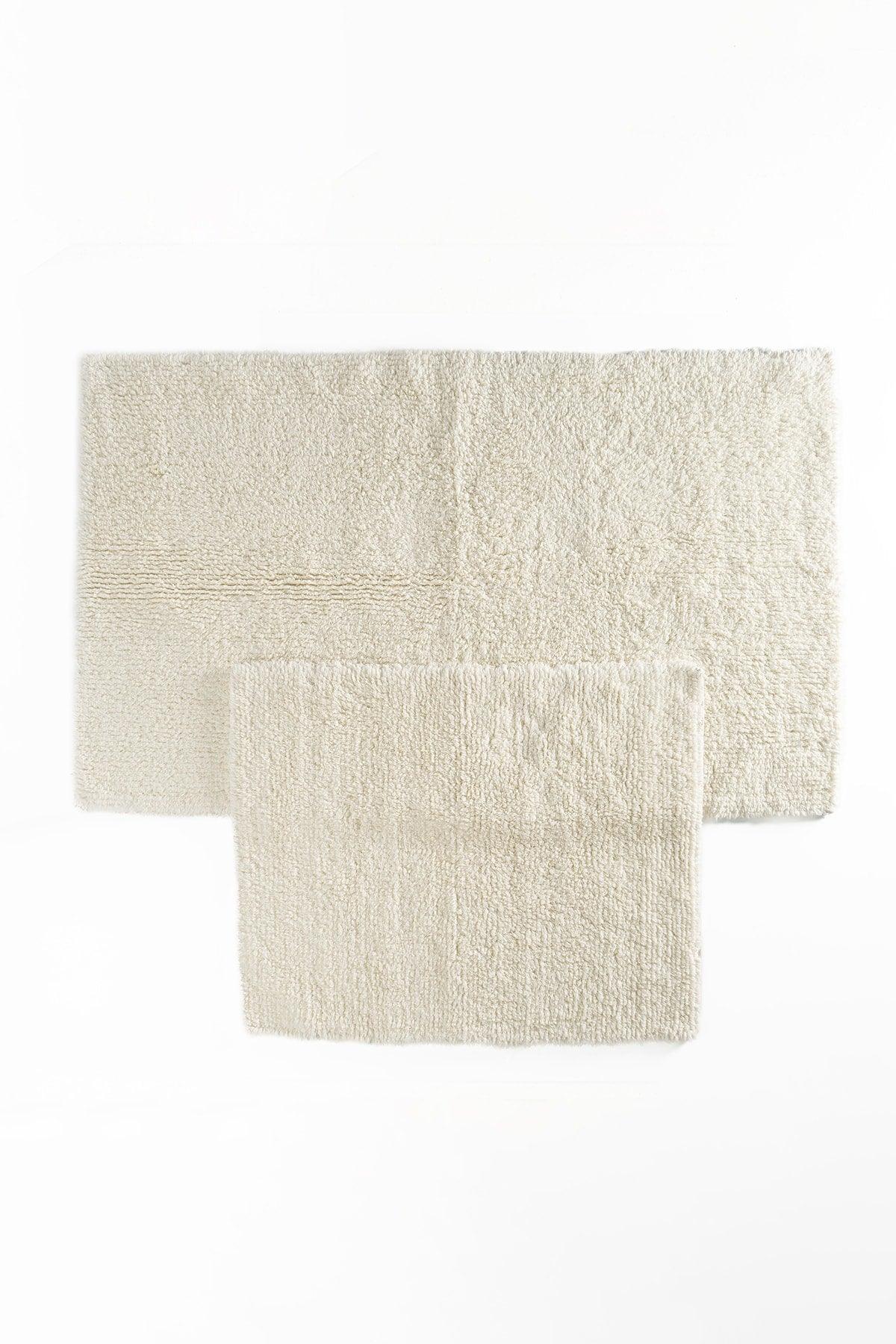 | Monolo | 100% Natural Cotton 2 Piece Bath Rug Set - Swordslife