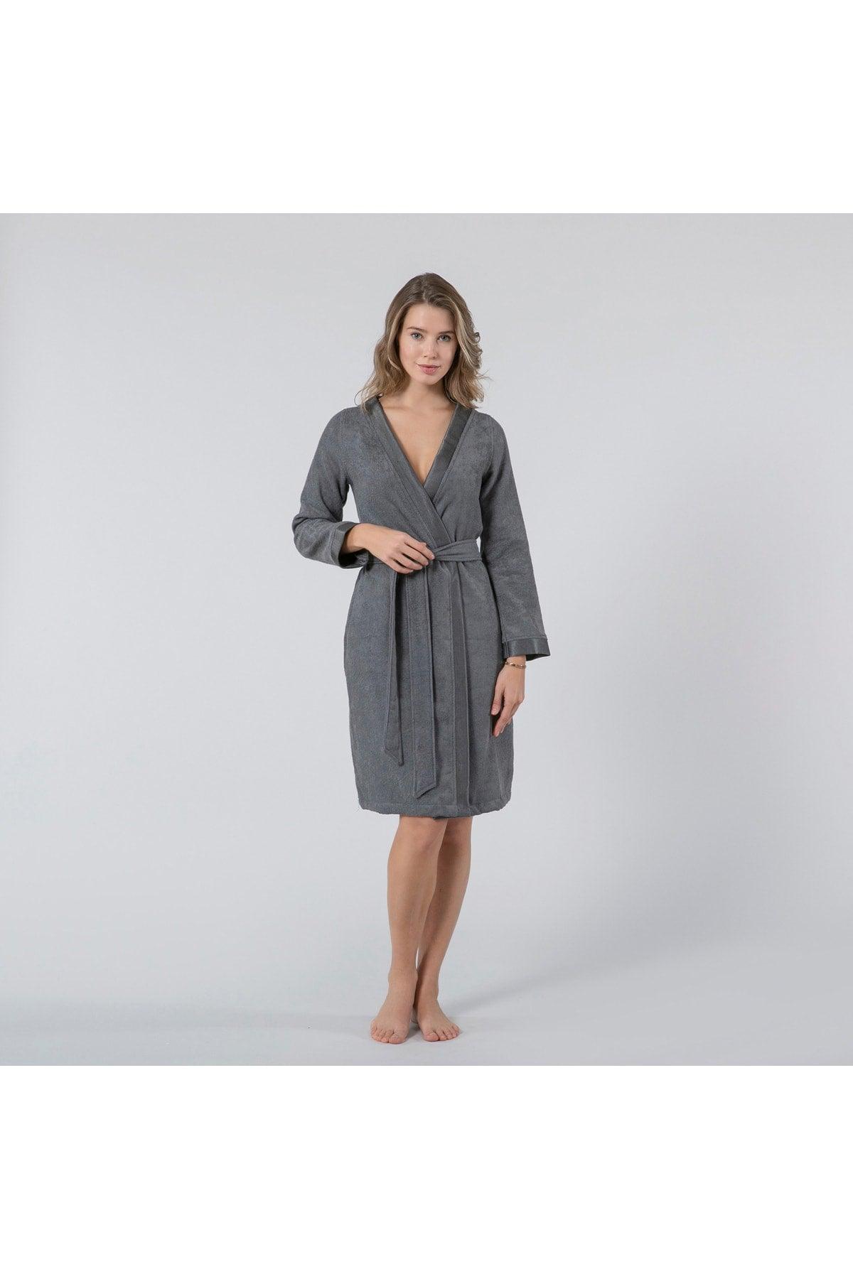 Floss Women's Bathrobe Ash - Swordslife