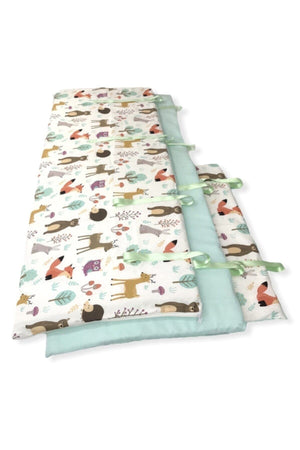 60X120 Baby Kids Edge Protection For Crib (3 Piece) Barrier Nature