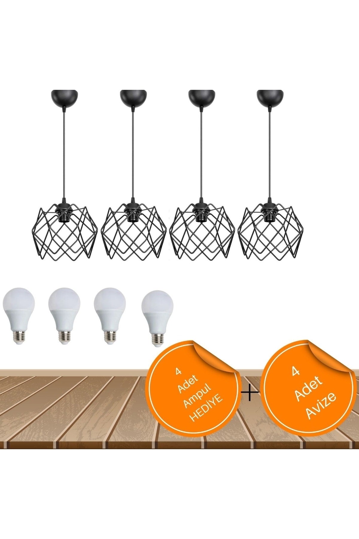 Silvano Chandelier One Living Room Kitchen Bathroom Bedroom Entrance Pendant Lamp 4 Pieces Chandelier 4 Pieces Bulb
