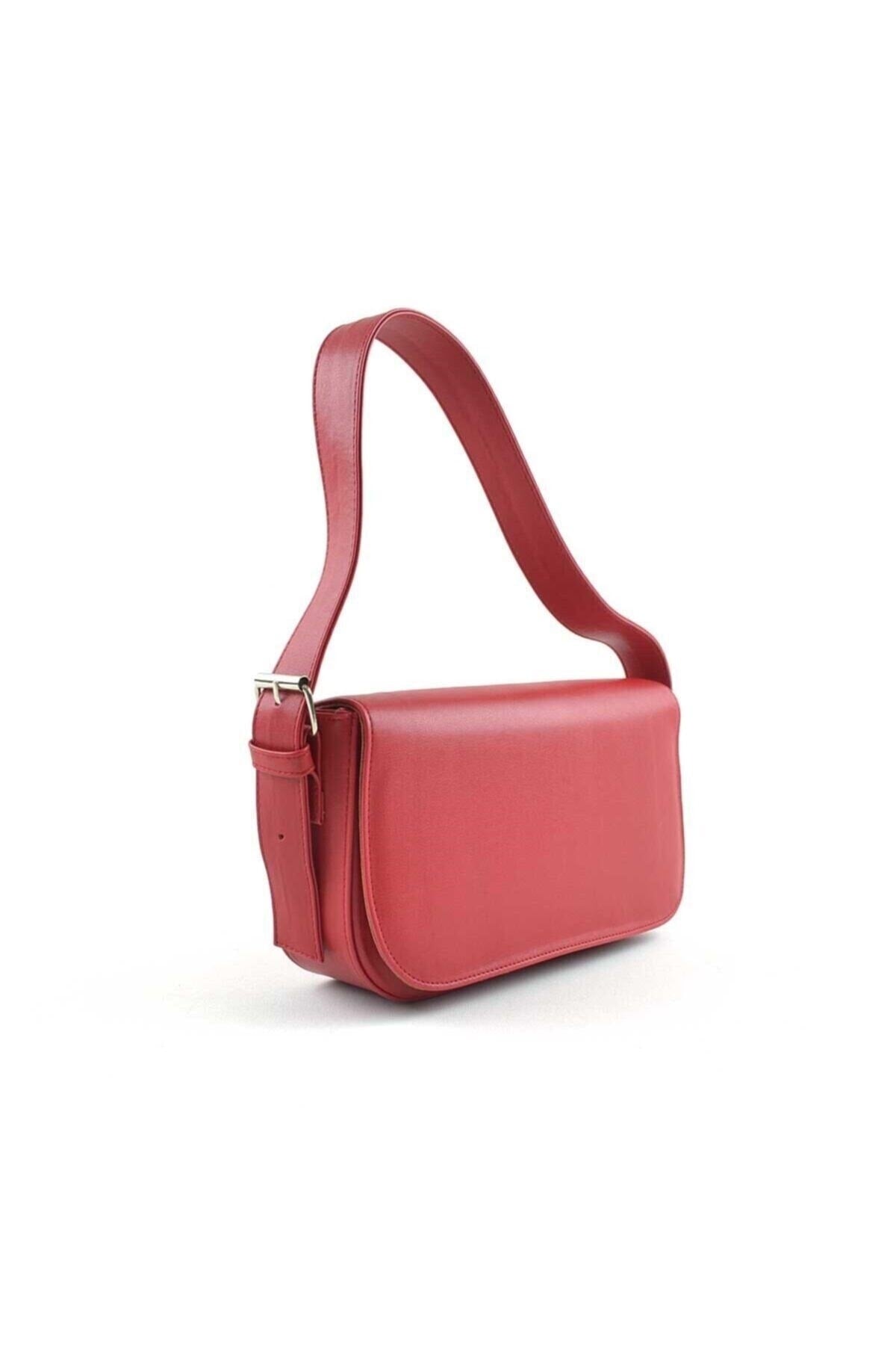 Red Cover Baguette Bag