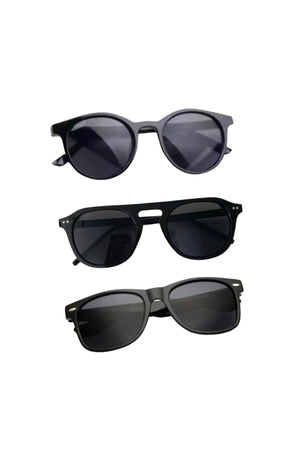 Set Of 3 Unisex Sunglasses