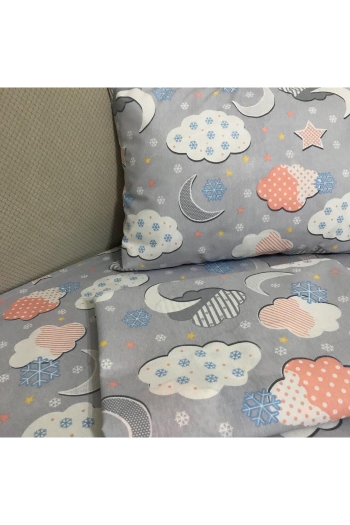 Zippered Baby Duvet Cover Set