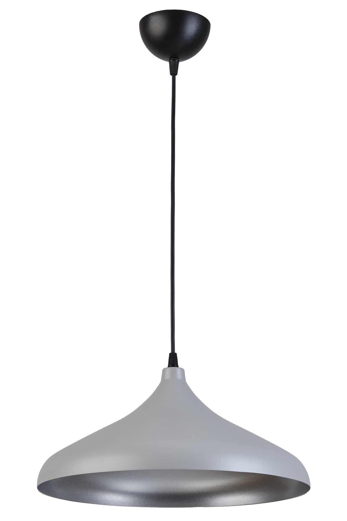 Nil Modern Design Living Room Kitchen Bedroom Cafe Gray Interior Silver Colored Single Chandelier