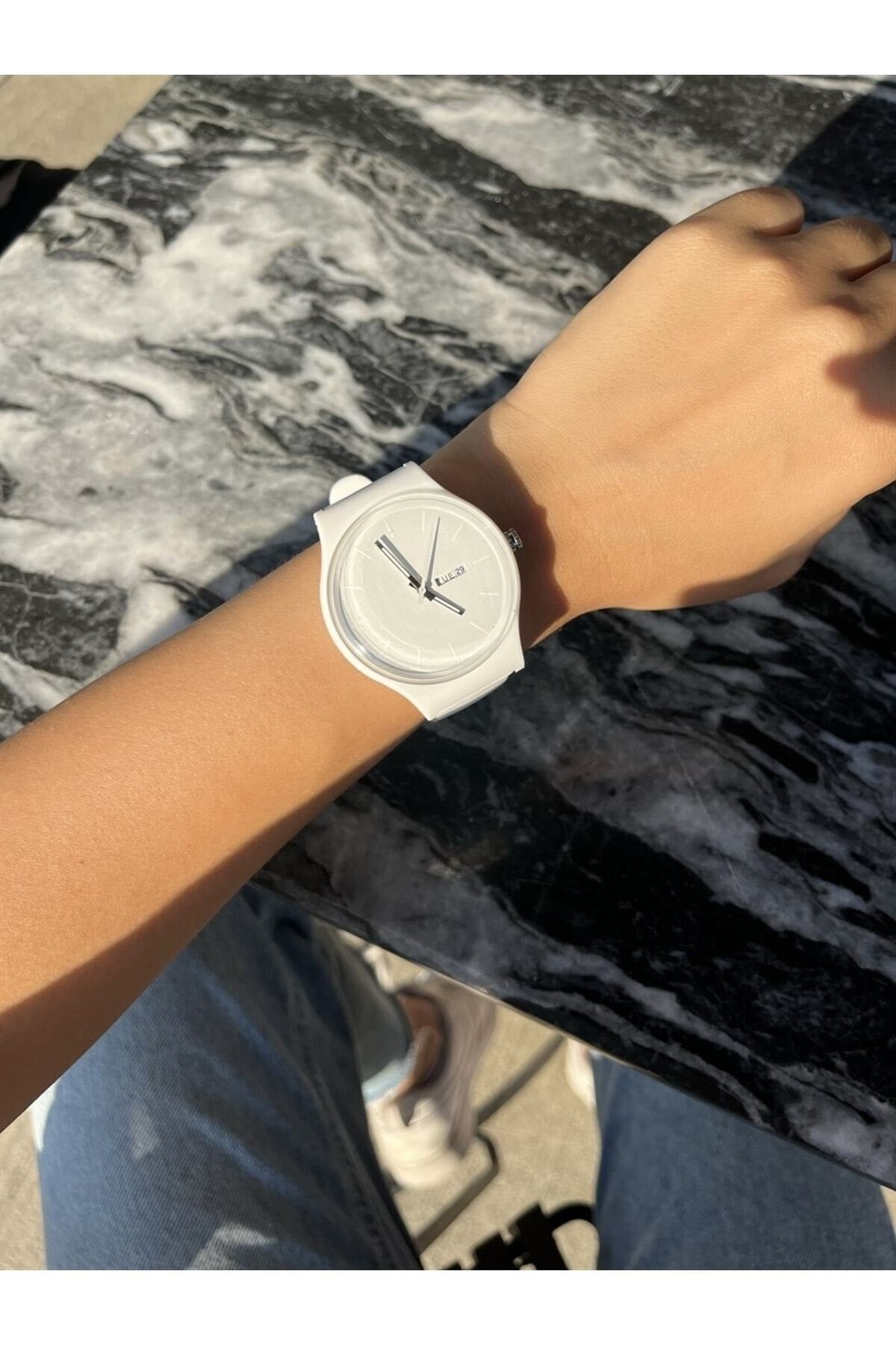 Ricardo Unisex Wristwatch White Silicone Women-Men