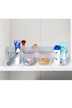 Set Of 6 Refrigerator & Cover Organizer, Organizer (Transparent)
