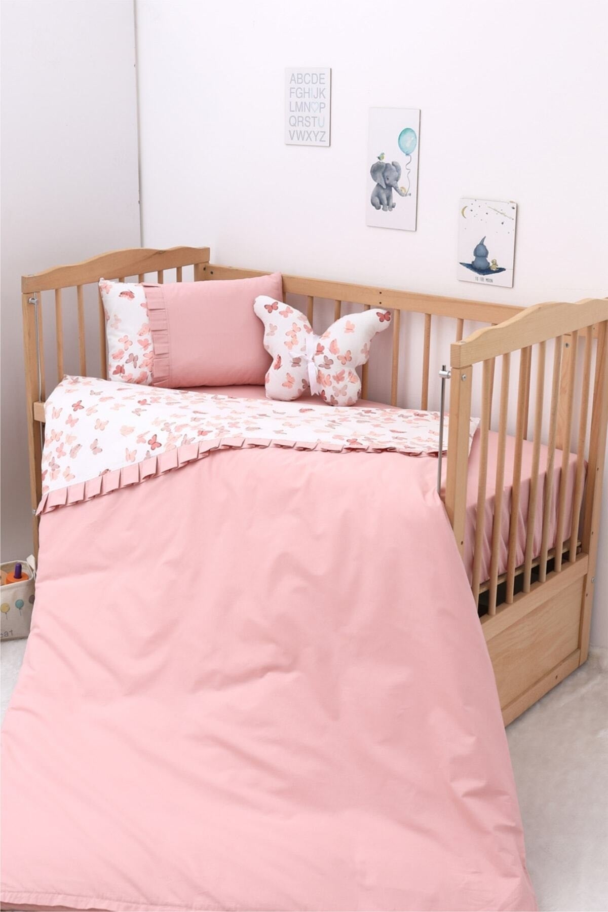 Baby Duvet Cover Set, Bed Sheet - 100% Cotton