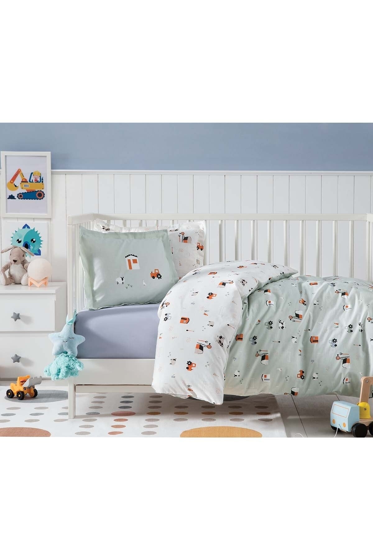 Farm Ranforce Baby Duvet Cover Set