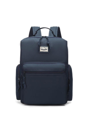 Smartbags School Size Laptop Backpack With Eyes 2022-3124 Navy Blue