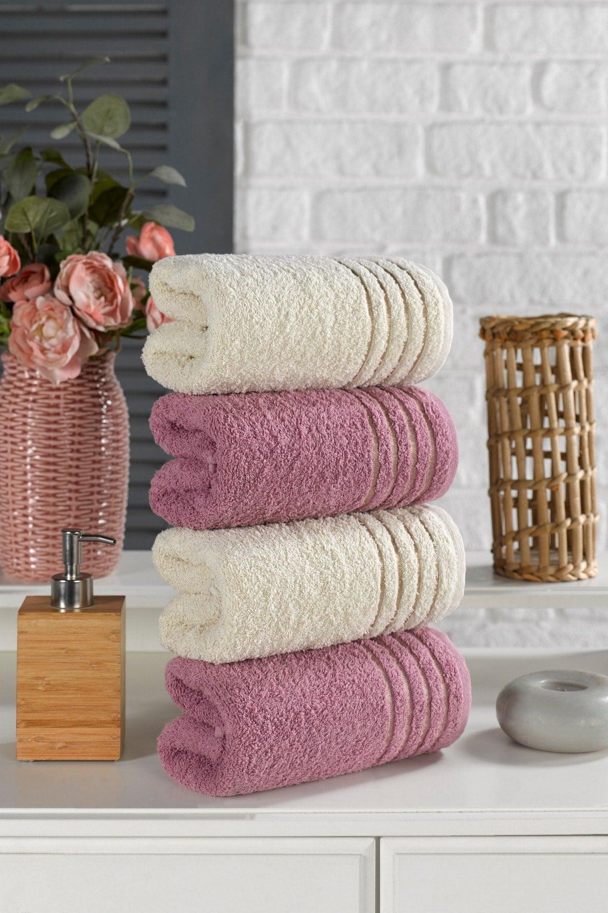 Diana Towel Set 4 pcs 800gr. 50x90cm - Swordslife