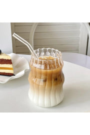 2 Pieces Heat Resistant Borosilicate Layered Long Auger Cup | Coffee And Presentation Cup