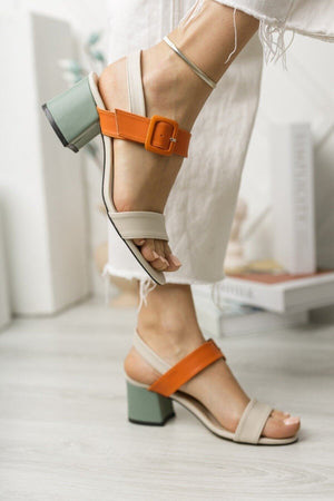 Women'S Casual Heeled Sandals
