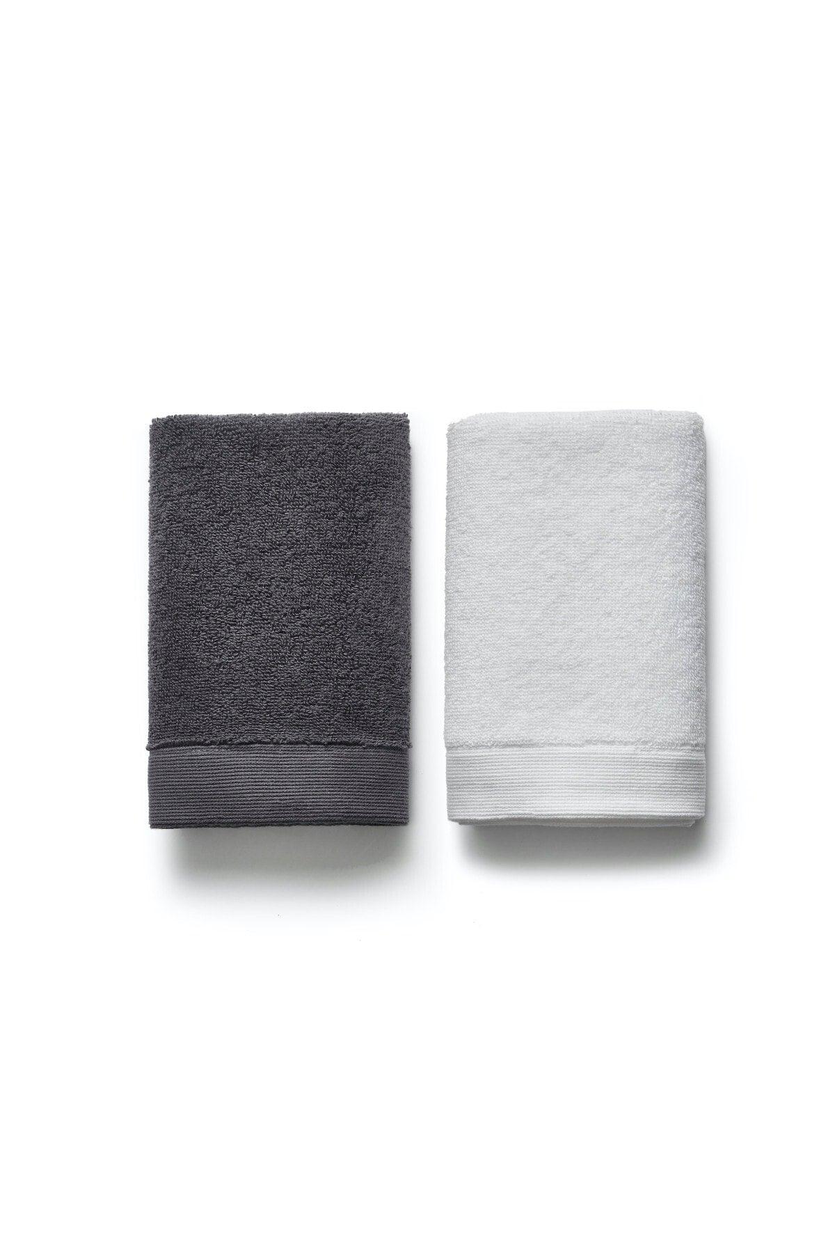 Anthracite White Special Production Antiviral&antibacterial 2-Purpose Towel - Swordslife