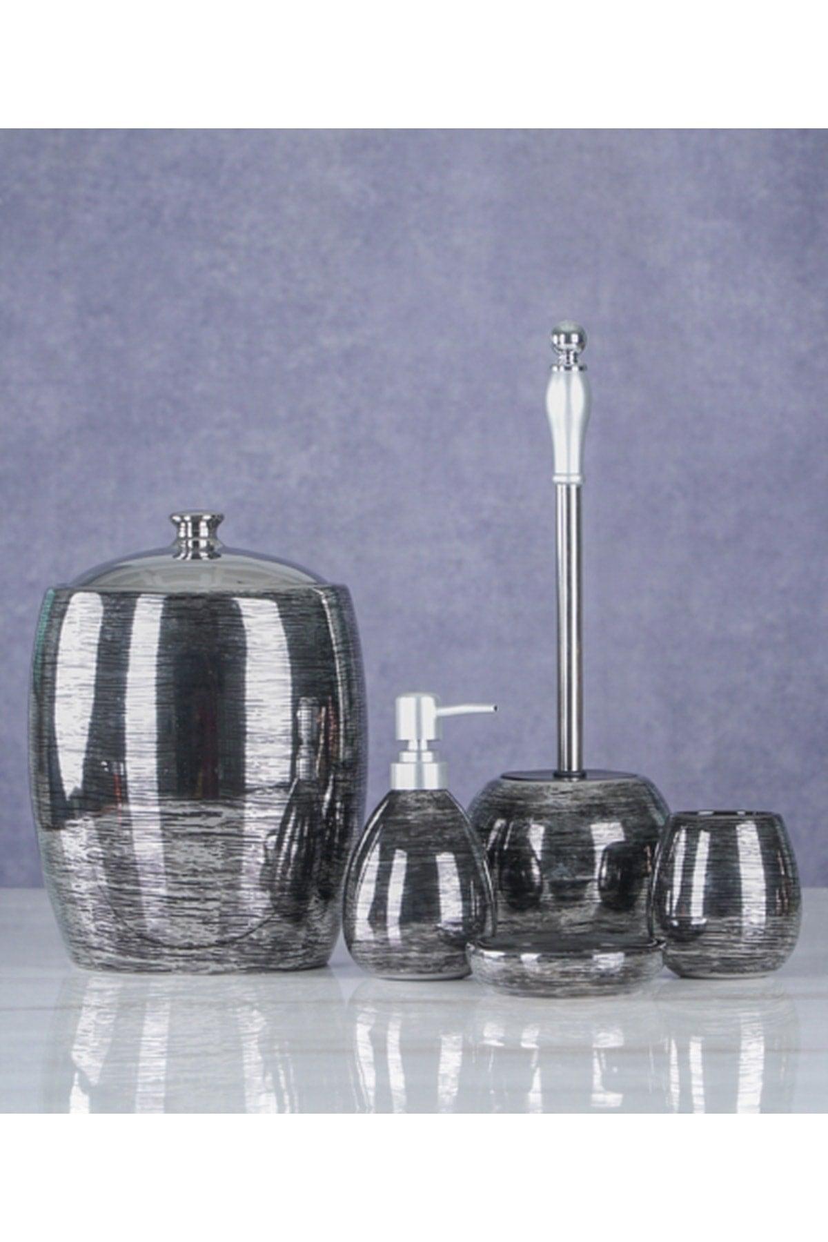 Porcelain 5 Piece Bathroom Set - Swordslife