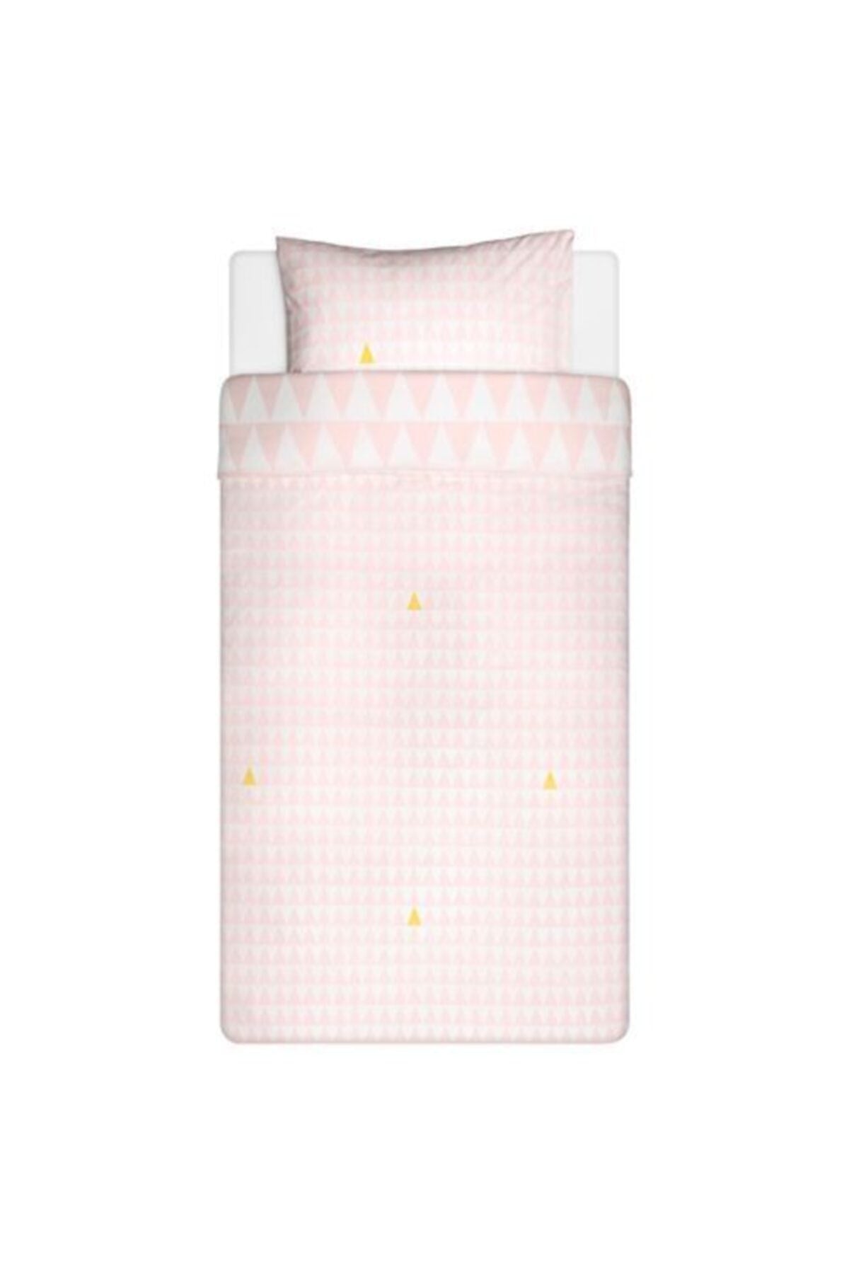 Kids Duvet Cover Single Duvet Cover Set, Pink Color Meridyendukkan 150x200/50x60 Cm