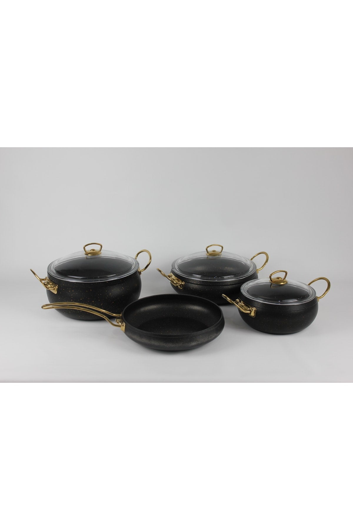 7 Piece Inflatable Granite Cookware Set