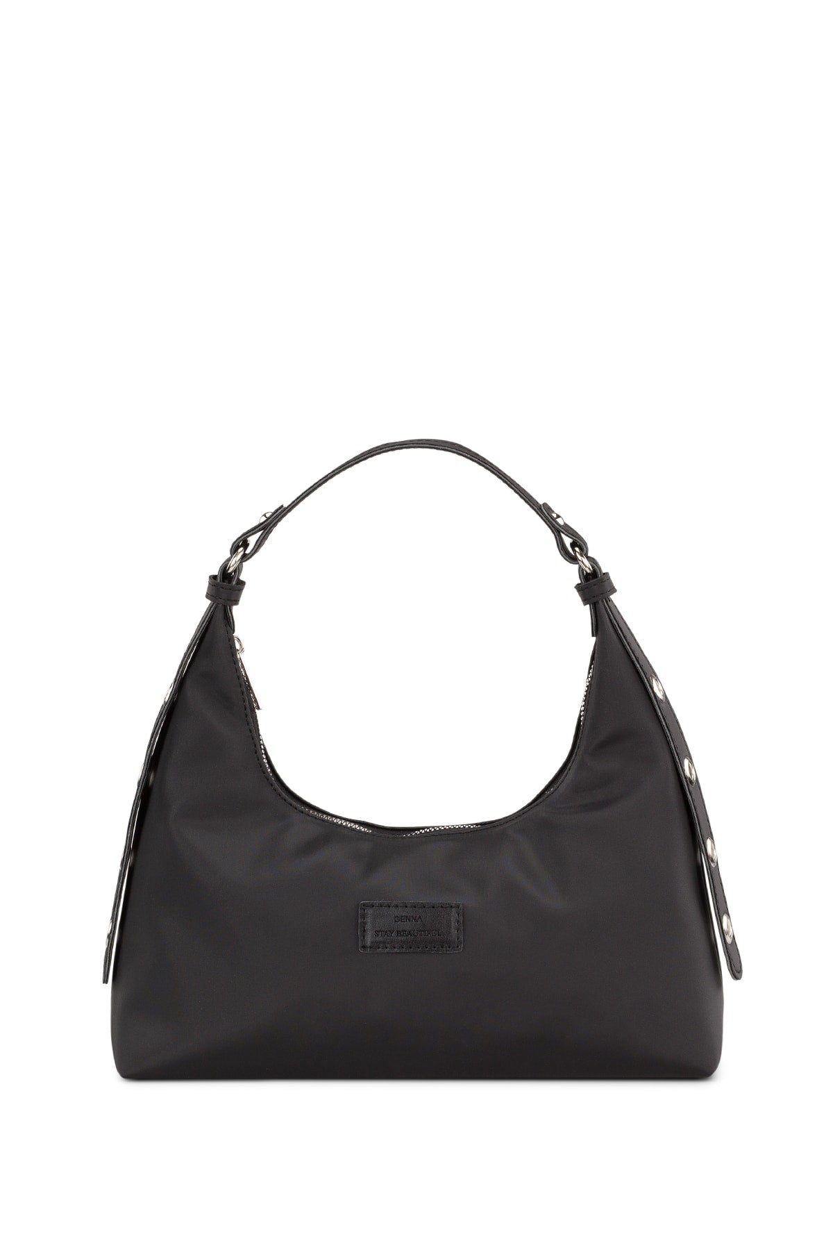 Women'S Black Baguette Bag 205