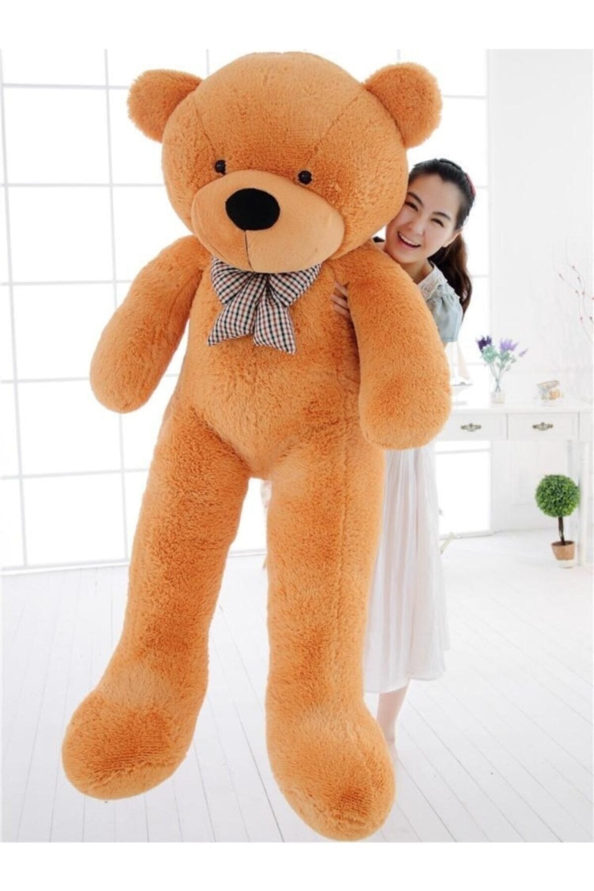Giant Big Plush Teddy Bear 170 Cm Gift Bear (100% Local) Brown