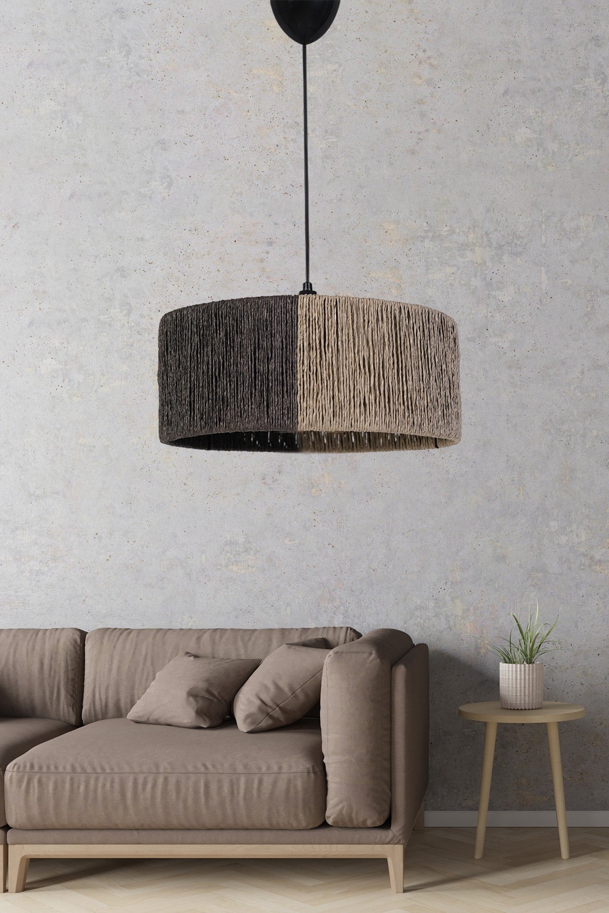 Froid Pendant Lamp Chandelier Gray Green