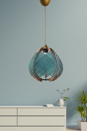 Lierre Pendant Lamp Chandelier Blue