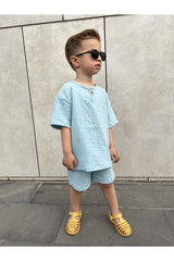 COPY - Kids muslin Suit summer bohemian